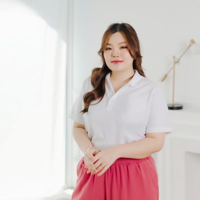 Plus Size Polo Shirt (No Pocket) - White