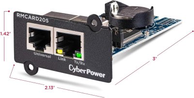 เครื่องสำรองไฟ, UPS, Cyber Power, SNM Network Card, RMCARD205