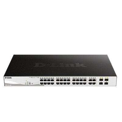 อุปกรณ์เน็ตเวิร์ค, Network, Switch, D-Link, Smart Managed Switches, DGS-1210-28P