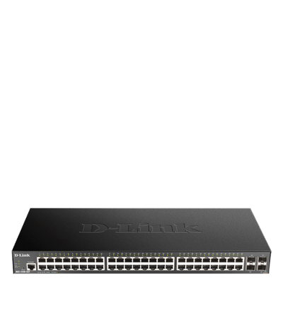 อุปกรณ์เน็ตเวิร์ค, Network, Switch, D-Link, L2+ Smart Managed Gigabit Switch, Smart Managed Switch, D-Link DGS-1250-52X, DGS-1250-52X