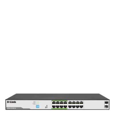 อุปกรณ์เน็ตเวิร์ค, Network, Switch, D-Link, 250M Unmanage PoE Switch, DGS-F1018P-E