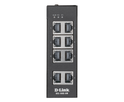 อุปกรณ์เน็ตเวิร์ค, Network, D-Link, Industrial Switch, Switch, DIS-100G-8W