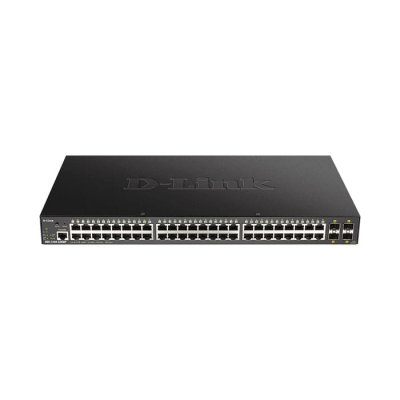 อุปกรณ์เน็ตเวิร์ค, Network, Switch, D-Link, L2+ Smart Managed Gigabit Switch, Smart Managed Switch, D-Link DGS-1250-52XMP, DGS-1250-52XMP