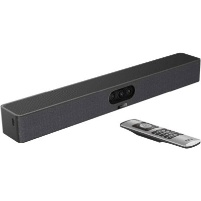 Yealink (A25-010) MeetingBar A25 All-in-One Android Video Bar for Focus Rooms, with VCR11 Remote Control