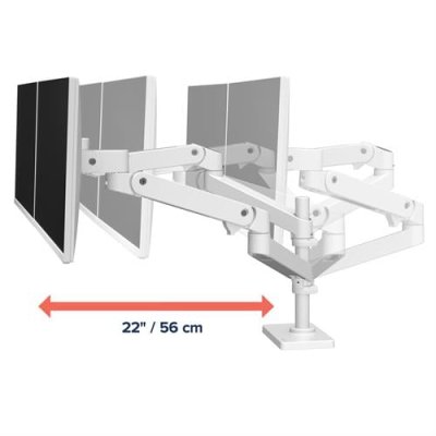 แขนจับจอ, ขาตั้งจอคอมพิวเตอร์, Ergotron, LX Pro Dual Stacking Arm, EGT-45-690-290, 45-690-290