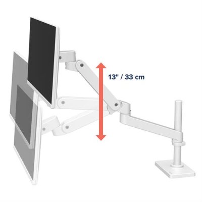 แขนจับจอ, ขาตั้งจอคอมพิวเตอร์, Ergotron, LX Pro Desk Monitor Arm, EGT-45-695-290, 45-695-290