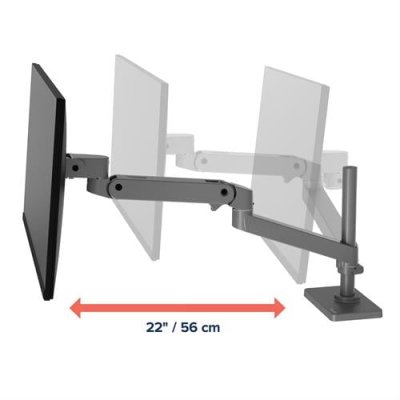 แขนจับจอ, ขาตั้งจอคอมพิวเตอร์, Ergotron, LX Pro Desk Monitor Arm, EGT-45-682-293, 45-682-293