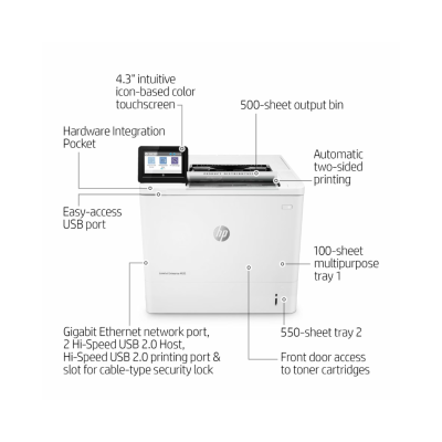 ปริ้นเตอร์, Printer, HP, Laser Printer, HP Laser M612dn, Laser M612dn, 7PS86A