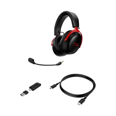 หูฟังเกมมิ่ง, หูฟัง, Headset, Gaming, HyperX, HyperX Cloud III Wireless Headset, Cloud III Wireless, 77Z46AA