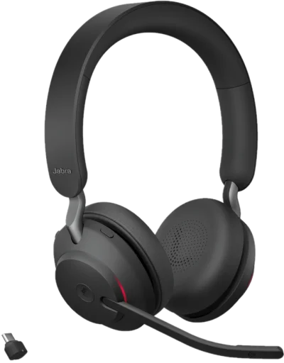 ชุดหูฟัง, Headset, Jabra, Jabra  Evolve2, Evolve2 65, Link380c, MS Stereo, 26599-999-899