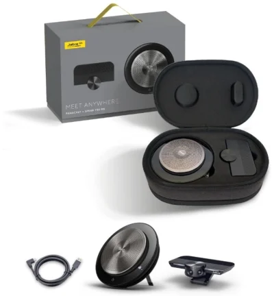 วีดีโอคอลฟอเรนซ์ Video Conferencing, Jabra, PanaCast, Meet Anywhere, Speak 750 MS, 8402-129