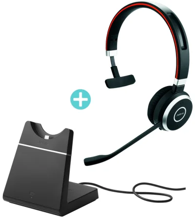 ชุดหูฟัง, Headset, Jabra, Jabra Evolve65, Evolve 65 SE, Link380a, MS Mono Stand, 6593-833-399