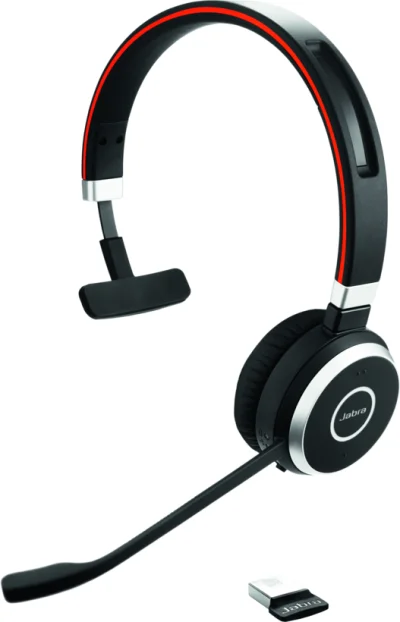 ชุดหูฟัง, Headset, Jabra, Jabra Evolve65, Evolve 65 SE, Link380a, UC Mono, 6593-839-409