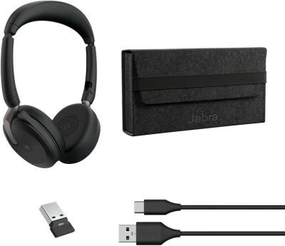 ชุดหูฟัง, Headset, Jabra, Jabra  Evolve2, Evolve2 65 Flex, Link380a, MS Stereo, 26699-999-999