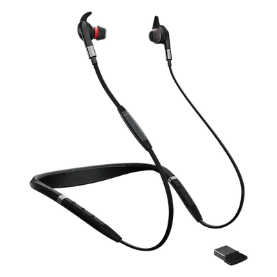 ดหูฟัง, Headset, Jabra, Jabra Evolve75 e, Evolve 75e MS, Link 370, 7099-823-309