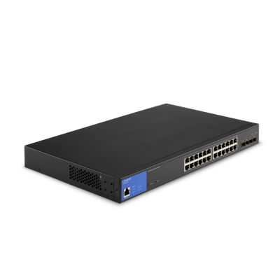 อุปกรณ์เน็ตเวิร์ค, Network, Linksys, Linksys LGS328MPC, 24-Port, Business Switch, LGS328MPC