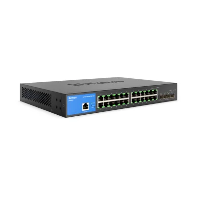 อุปกรณ์เน็ตเวิร์ค, Network, Linksys, Linksys LGS328C, 24-Port, LGS328C