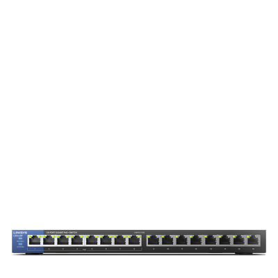 อุปกรณ์เน็ตเวิร์ค, Network, Linksys, Linksys LGS116P-AP, Gigabit Switching Hub, 16 Port, Business Switch, LGS116P-AP