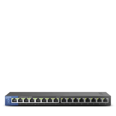 อุปกรณ์เน็ตเวิร์ค, Network, Linksys, Linksys LGS116P-AP, Gigabit Switching Hub, 16 Port, Business Switch, LGS116P-AP