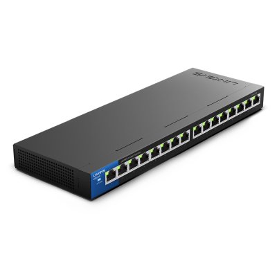 อุปกรณ์เน็ตเวิร์ค, Network, Linksys, Linksys 16-Port Business, Switch, Linksys Unmanaged Switches, LGS116-AP