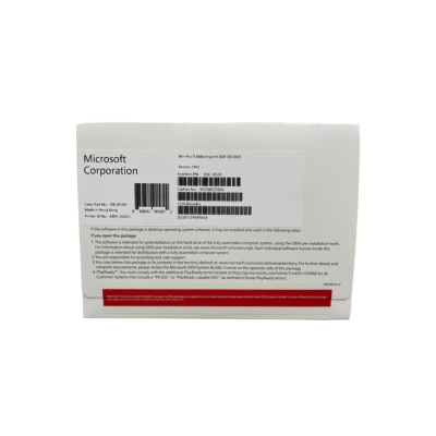 ซอฟต์แวร์, Software, Microsoft Windows 11 PRO, 64 BIT, FQC-10572