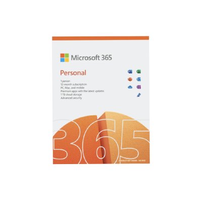 ไมโครซอฟท์, ไมโครซอฟต์ วินโดวส์, Software, Windows, Microsoft, Microsoft Office, 365 Personal 2021, FPP, Microsoft 365 Personal, QQ2-01896