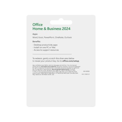 ไมโครซอฟท์, ไมโครซอฟต์ ออฟฟิศ, Microsoft, Microsoft Office, Microsoft Office Home, Office Home and Business 2024, EP2-06604