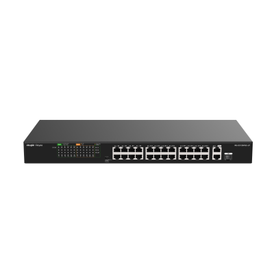อุปกรณ์เน็ตเวิร์ค, Network, Rayee, Ruijie, Switch, 24-Port, RG-ES126FGS-LP