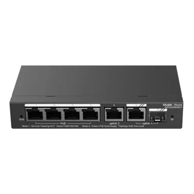 อุปกรณ์เน็ตเวิร์ค, Network, Rayee, Ruijie, Switch, 6-Port, RG-ES206GS-P