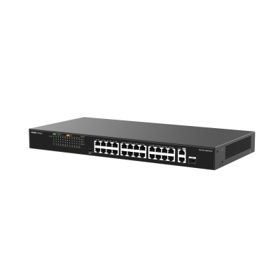 อุปกรณ์เน็ตเวิร์ค, Network, Rayee, Ruijie, Switch, 24-Port, RG-ES126FGS-P