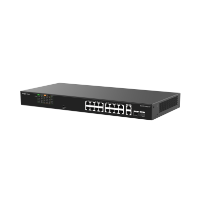 อุปกรณ์เน็ตเวิร์ค, Network, Rayee, Ruijie, Switch, 16-Port, RG-ES118FGS-LP