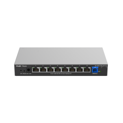 อุปกรณ์เน็ตเวิร์ค, Network, Ruijie, Reyee, Cloud Managed, PoE Switch, RG-NBF2100S-8GT1SC