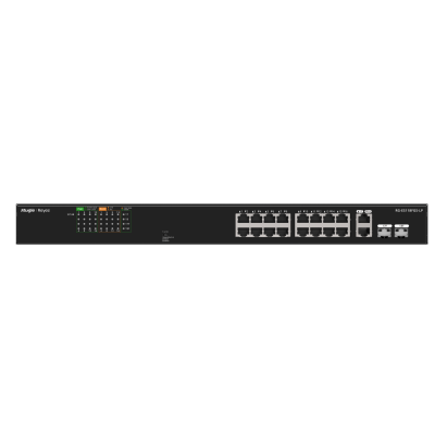 อุปกรณ์เน็ตเวิร์ค, Network, Rayee, Ruijie, Switch, 16-Port, RG-ES118FGS-LP