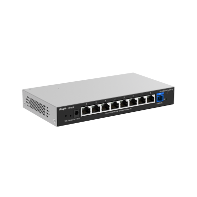 อุปกรณ์เน็ตเวิร์ค, Network, Ruijie, Reyee, Cloud Managed, PoE Switch, RG-NBF2100S-8GT1SC