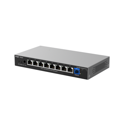 อุปกรณ์เน็ตเวิร์ค, Network, Ruijie, Reyee, Cloud Managed, PoE Switch, RG-NBF2100S-8GT1SC