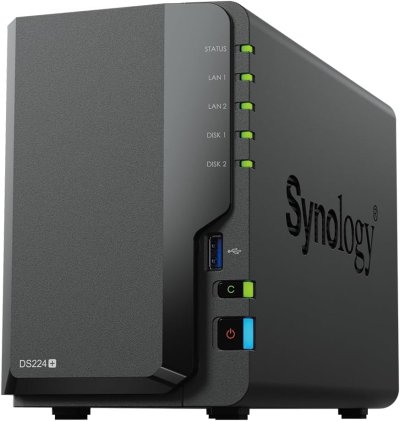 อุปกรณ์เก็บข้อมูลบนเครือข่าย, Network Attached Storage, NAS, Synology, DiskStation, DS224+, DS224PLUS