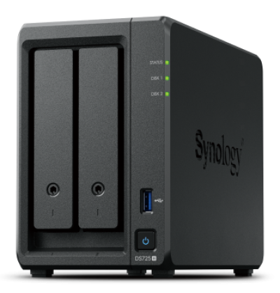 อุปกรณ์เก็บข้อมูลบนเครือข่าย, Network, NAS, Synology, DiskStation DS725+, DiskStation DS725+