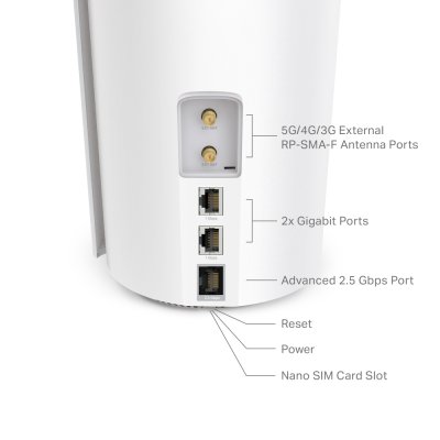 อุปกรณ์เน็ตเวิร์ค, Network, เครือข่ายไวไฟ, Mesh Wi-Fi, TP-LINK, TP-Link Deco X50-5G, Deco X50-5G, 5G AX3000 Whole Home Mesh Wi-Fi 6, AB25597 