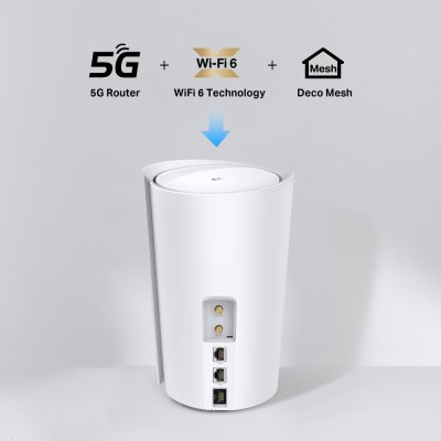 อุปกรณ์เน็ตเวิร์ค, Network, เครือข่ายไวไฟ, Mesh Wi-Fi, TP-LINK, TP-Link Deco X50-5G, Deco X50-5G, 5G AX3000 Whole Home Mesh Wi-Fi 6, AB25597 