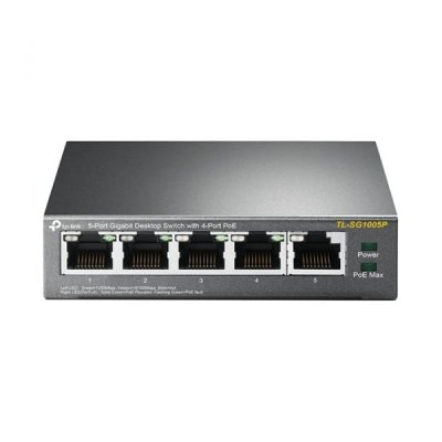 อุปกรณ์เน็ตเวิร์ค, Network, Switch, TP-Link, Unmanaged Switch, Gigabit POE Switch, TP-Link TL-SG1005P, TL-SG1005P