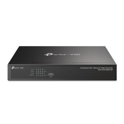 อุปกรณ์เน็ตเวิร์ค, เครื่องบันทึกวิดีโอเครือข่าย, Network, Switch, Network Video Recorder, PoE Network Video Recorder, TP-Link, VIGI NVR1008H-8P, NVR1008H-8P