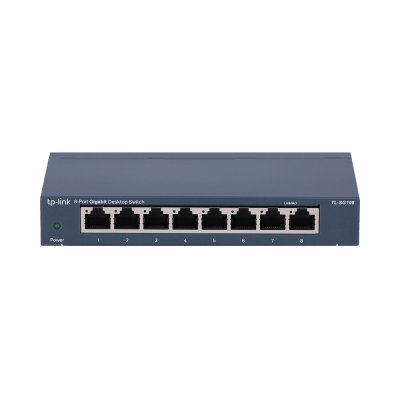 อุปกรณ์เน็ตเวิร์ค, Network, Switch, TP-Link, Desktop Switch, Unmanaged Gigabit Switch, TP-Link TL-SG108, TL-SG108