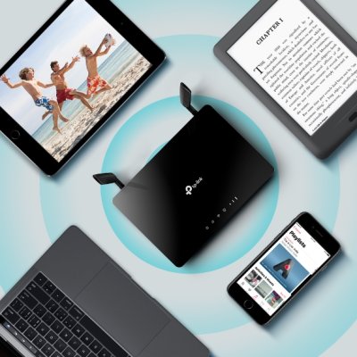 อุปกรณ์เน็ตเวิร์ค, Network, ครือข่ายไวไฟ, Router, TP-Link, TP-Link AC1200, Wireless Dual Band, Archer MR402