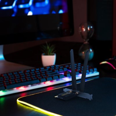 อุปกรณ์เน็ตเวิร์ค, Network, การ์ดไวไฟ, PCIe Adapter, TP-Link, TP-Link BE6500, BE6500 Wi-Fi 7 Bluetooth, Archer TBE400E