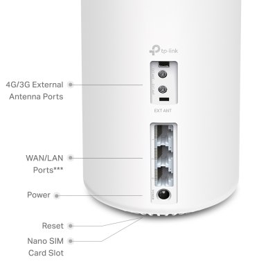 อุปกรณ์เน็ตเวิร์ค, Network, เครือข่ายไวไฟ), Mesh Wi-Fi, TP-LINK, TP-Link Deco X20-4G, Deco X20-4G, 4G+ AX1800 Dual Band, AT0A666