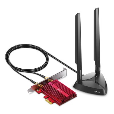 อุปกรณ์เน็ตเวิร์ค, Network, การ์ดไวไฟ, PCIe Adapter, TP-LINK, TP-LINK Archer TXE75E, Archer TXE75E, AXE5400 Wi-Fi 6E, AB14245