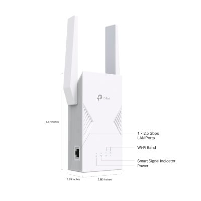 อุปกรณ์เน็ตเวิร์ค, Network, เครือข่ายไวไฟ, Wireless Range Extender, TP-LINK, TP-LINK BE3600, RE235BE