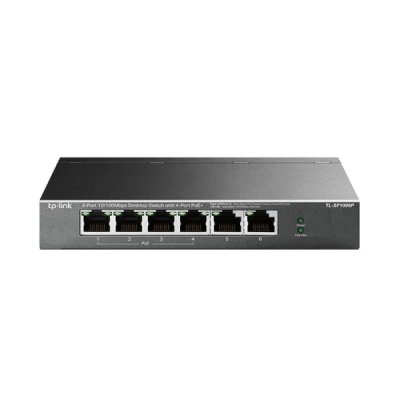 อุปกรณ์เน็ตเวิร์ค, Network, Switch, TP-Link, Unmanaged Switch, 10/100M POE Switch, TP-Link TL-SF1006P, TL-SF1006P