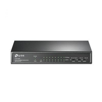 Network, Switch, TP-Link, Unmanaged Switch, 10/100M POE Switch, TP-Link TL-SF1009P, TL-SF1009P