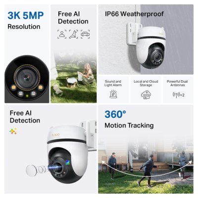 กล้องวงจรปิด, Camera, Smart Camera, TP-Link, TP-Link Tapo C530WS, Tapo C530WS